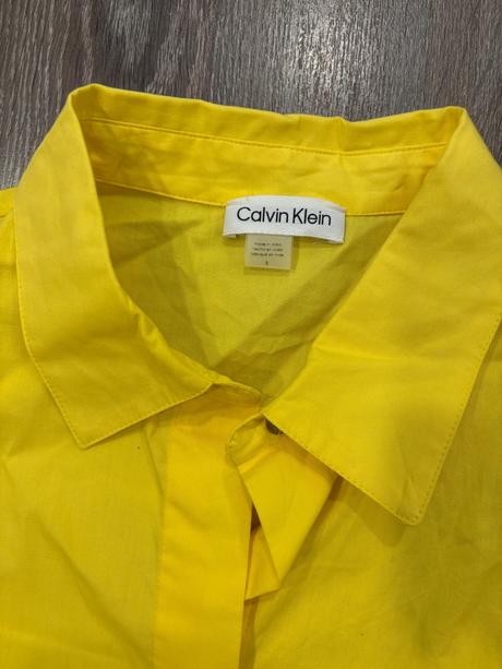 Calvin klein krasne žlte letné šaty s, calvin klein,s
