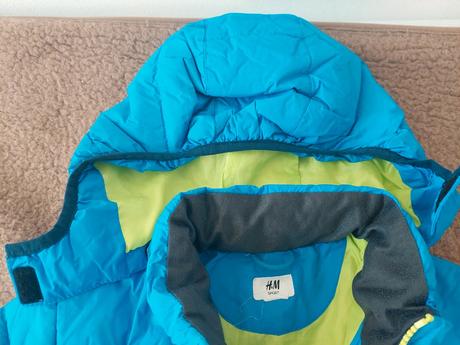 Chlapčenská prechodná bunda hm sport veľ.116-122, h&m,116