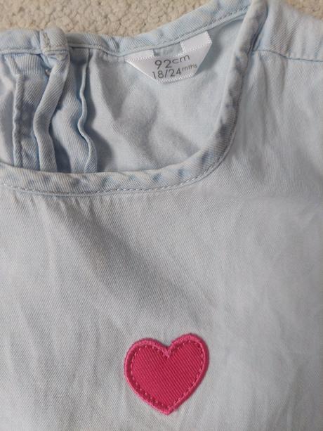 Saty/top so srdieckom veľ.92/98/104/110/116, 92