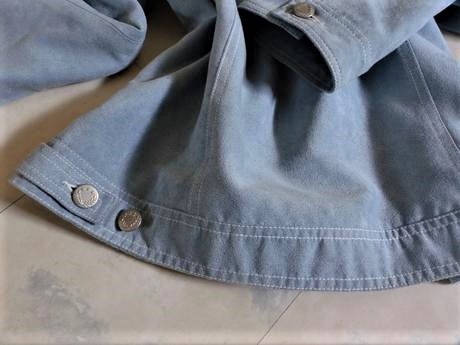 Semišová bunda do pása, l