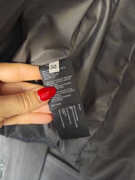 Vesta s pravou kozusinkou flo&clo, s