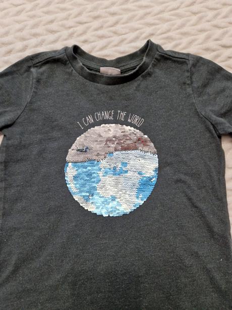 Tričko s flitrami pompdelux, pompdelux,104