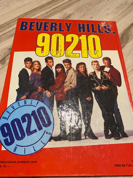 Beverly hills 90210 retro stará kniha ročenka 1994,