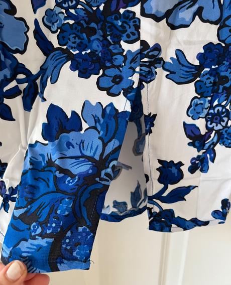 Nový modro - biely top, esmara, s/36, esmara,s