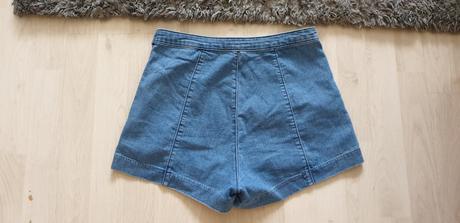 Rifľové šortky č.38, h&m,38