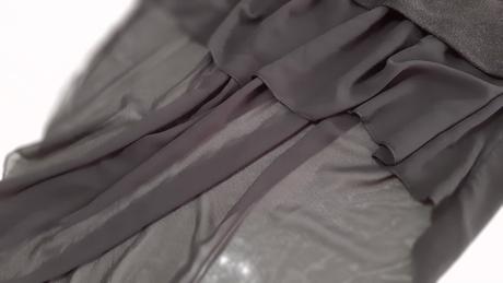 Nova čierna tunika top, l