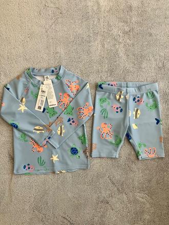 Dvojdielna súprava plaviek morský svet, lindex,98