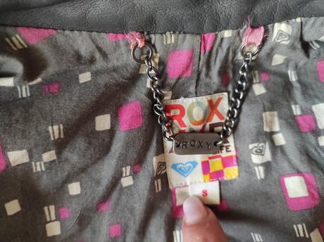 Kožená bunda roxy, veľ. s-m, roxy,m