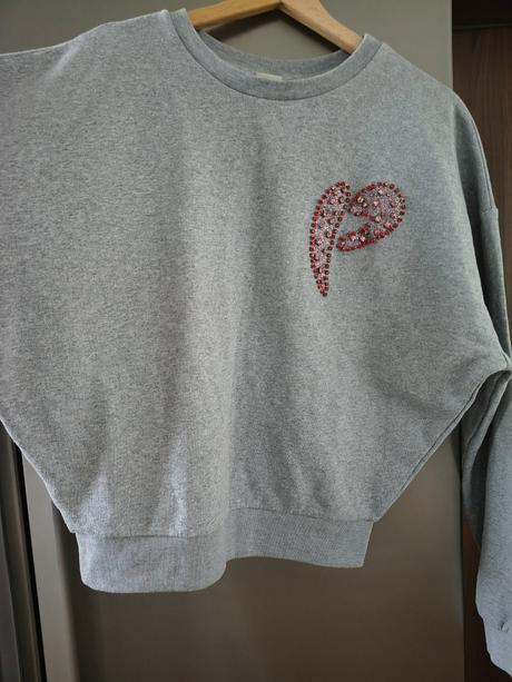Pinko luxusná bavlnená mikina s-m-l, pinko,m