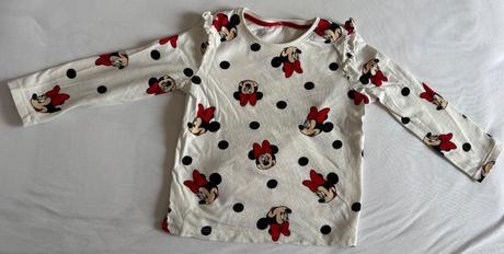 Pyzamko minnie top stav 98_104, h&m,98