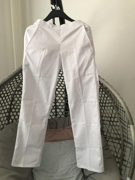 Biele pracovne nohavice 42( nové), 42