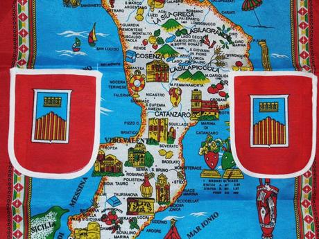 Kuchynská zástera kalábria, 