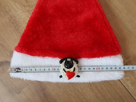 Mikulášska čiapka 104-110 (3-5 rokov)  nová, 104 / 110