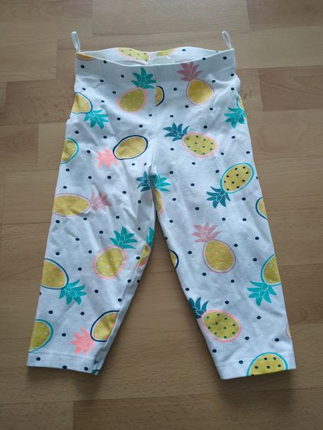 Dievčenské 3/4 bavlnené legíny vel. 98, palomino,98