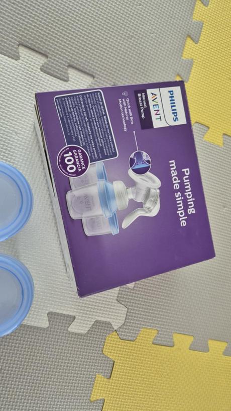 Philips avent manuálna odsávačka s via systémom, 
