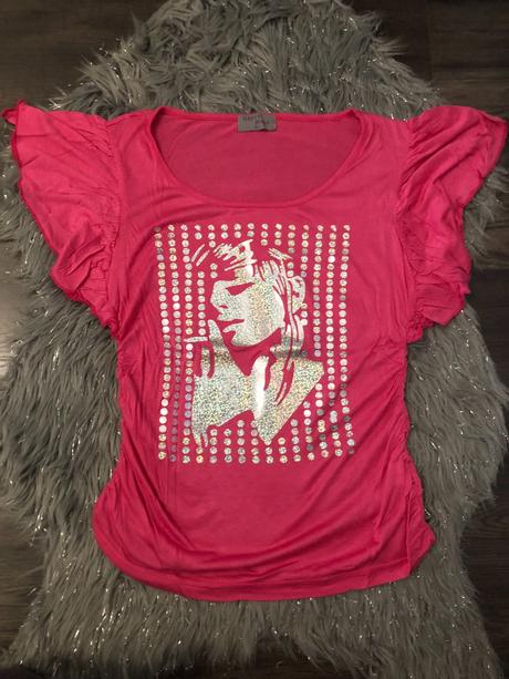 Tričko, blúzka, elastické tričko, m