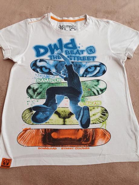 Tričko s krátkym rukávom č.134/140, c&a,134