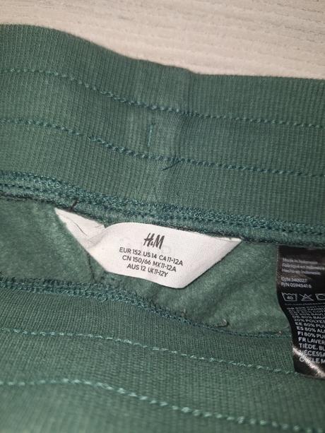 Tepláky, h&m,152