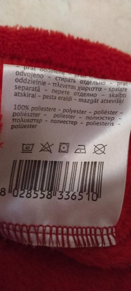 Mikina teplá, ľahká, plyšová, l