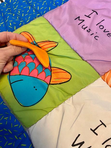 Veľká deka na hranie taftoys / podložka,