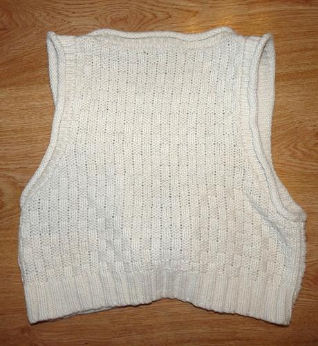 Pletená vesta, l