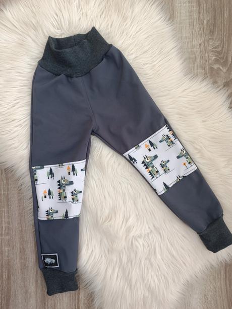 Softshellové nohavice, 80 - 134