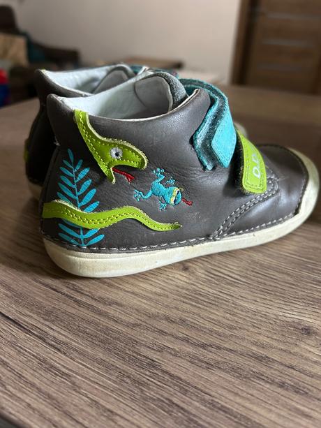 Prechodne kožené topanky dd step, d.d.step,25