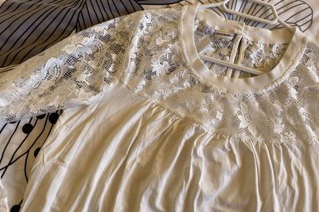 Tričko - top s čipkou bodyflirt v. 42, bonprix,42