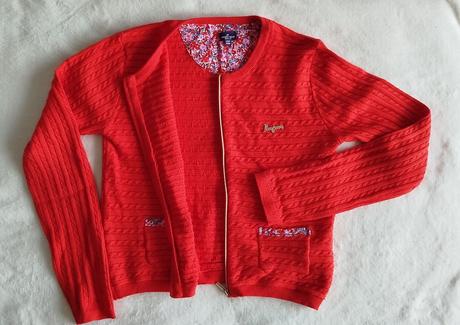 Červený kardigan /svetrík sergent major, sergent major,146