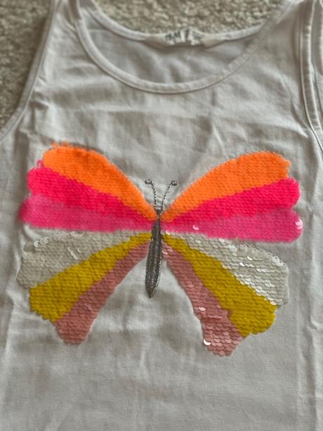 Tričko - tielko, h&m,128