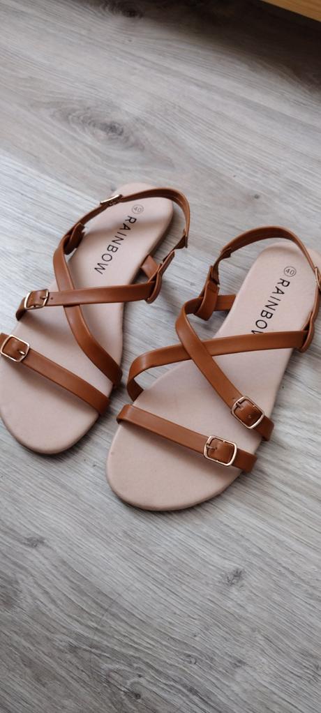 Sandále rainbow nové, 40