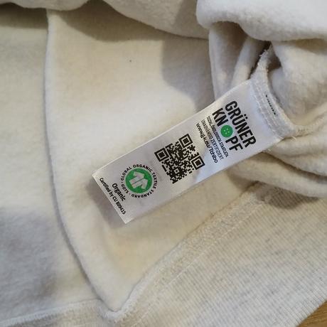 Béžová bavlnená mikina, tchibo,l