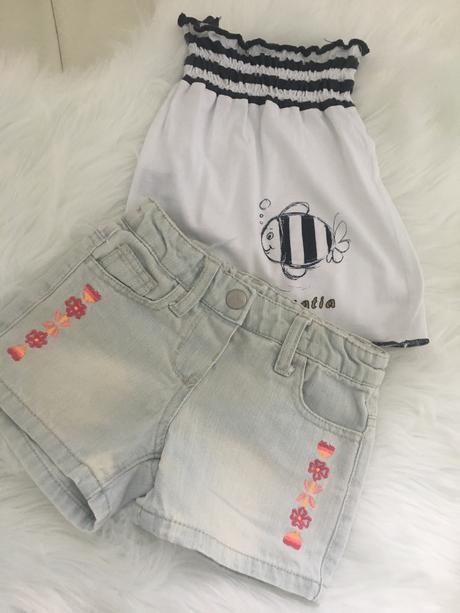 Krásne kraťasy, denim,92