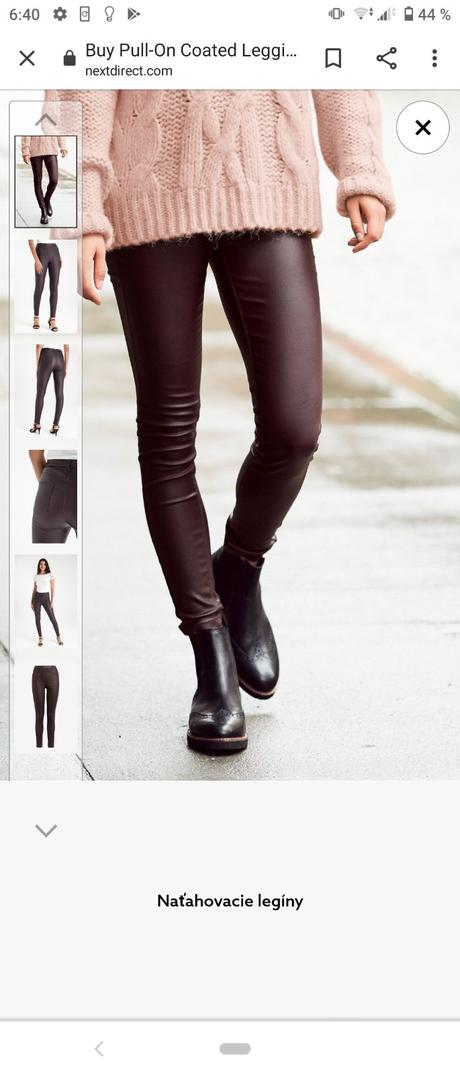 Next bordove legíny, next,40