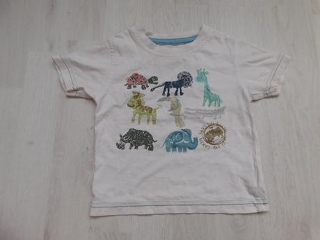 Tričko 6-9 mes., next,74