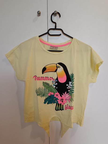 Crop top tričko, 158