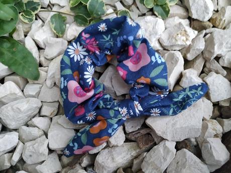 Jesenné schrunchie gumičky, 