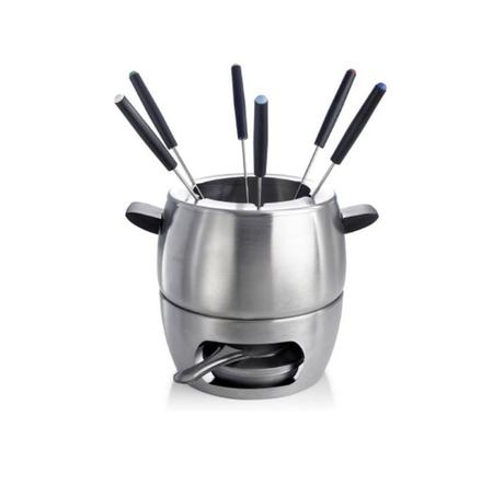 Fondue sada pre šesť osôb - nerez, 