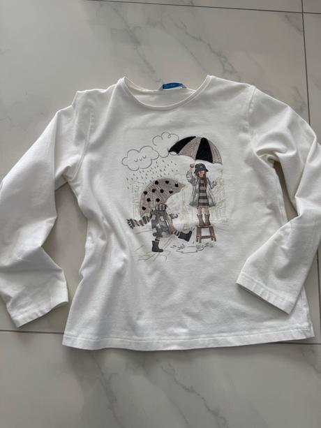 Mayoral tričko s flitrami, mayoral,134