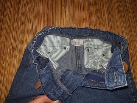 Šortky riflove, zara,104