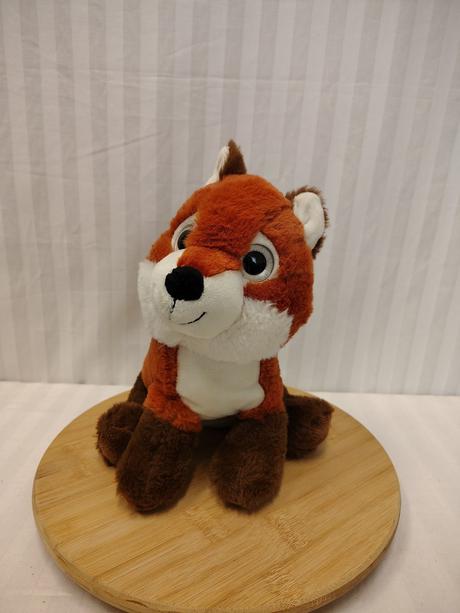 Plyšová hnedo biela líška, tendertoys, 27 cm, 