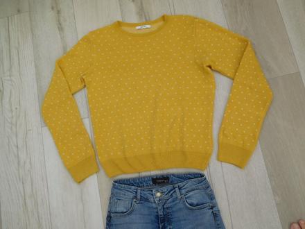 Pulovrík žltý m,, m