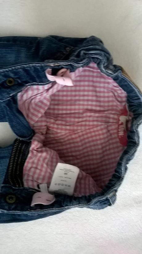 Podšité dievčenské rifle, h&m,122