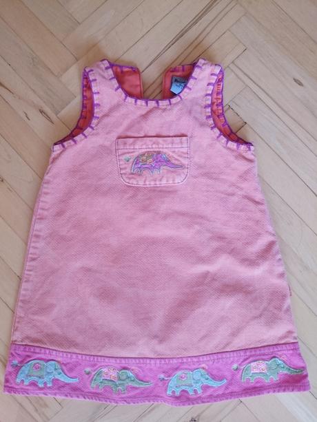 Hrubšie šaty, pumpkin patch,92