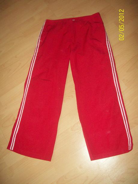 Červené nohavice 3/4, 36