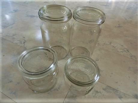 Patentové fľaše - 4 ks, 