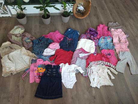 Oblečenie pre malé dievčatko 1,5-2 roky, 86–98