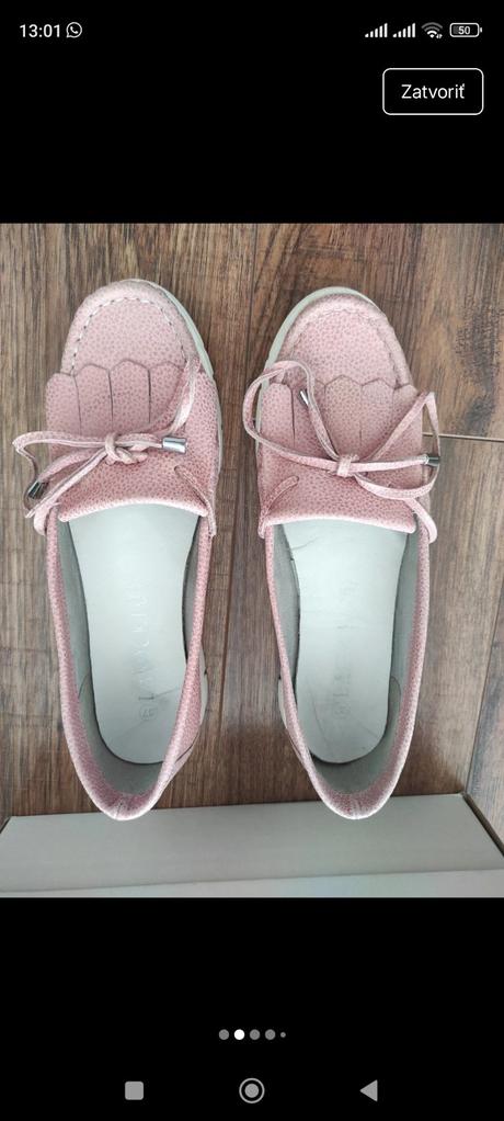 Kožené balerínky lasocki, lasocki,37