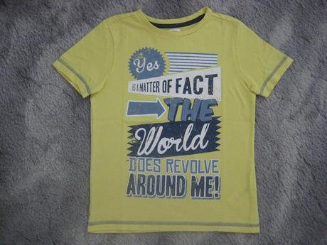 Tričko jasnožlté, f&f,116