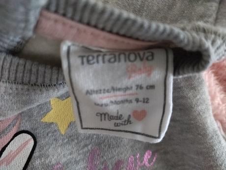 Mikinka chlpaté rukávy, terranova,74